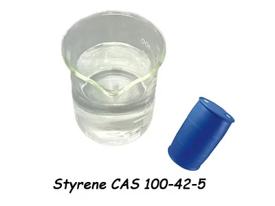 Quais produtos contêm estireno (Cas 100-42-5)?
