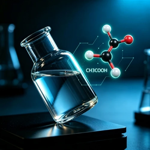 O ácido acético glacial é molecular ou iônico? Estrutura, propriedades e usos